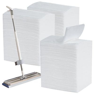 11X8.3 Dry Duster Cloths, 300-Count Dry Mop Refills, Household Wiping Cloths, Sweeper Disposable Dusting Cloths, Dry Mop Pads