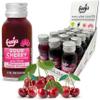 15 Pcs Sour Cherry Juice Shots with Magnesium & Vitamin D3 60ml Tart Cherry Immunity Shots for Relaxation, Sleep & Muscle Recovery No Allergens Concentrated Daily Wellness Drink view 2