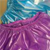 Plastic Pants for Adult Diapers, high-Waisted, Loose-Fitting PVC Plastic Pants, Waterproof Plastic Briefs, Reusable Adult Pants (Purple, Medium) view 4