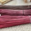 8oz Hand Dyed Broomcorn Broom Straw for Witch Crafts & DIY Broom Making (Dark Blue, 16") view 3