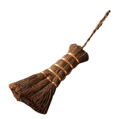Tea BrushChinese Kungfu Natural Bristles Teapot Coffee Brush Kitchen Cleaning SpongeCleaning Brush for Teaware Tray for Home Cafe Restaurant Use (Type C)