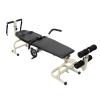 RoxYrabxy Lumbar Traction Bed, Multifunctional Folding Massage Bed, Body Stretcher Traction, Spine Cervical Massage Traction with Protective Clothing for Cervical Spine Body Stretching view 1
