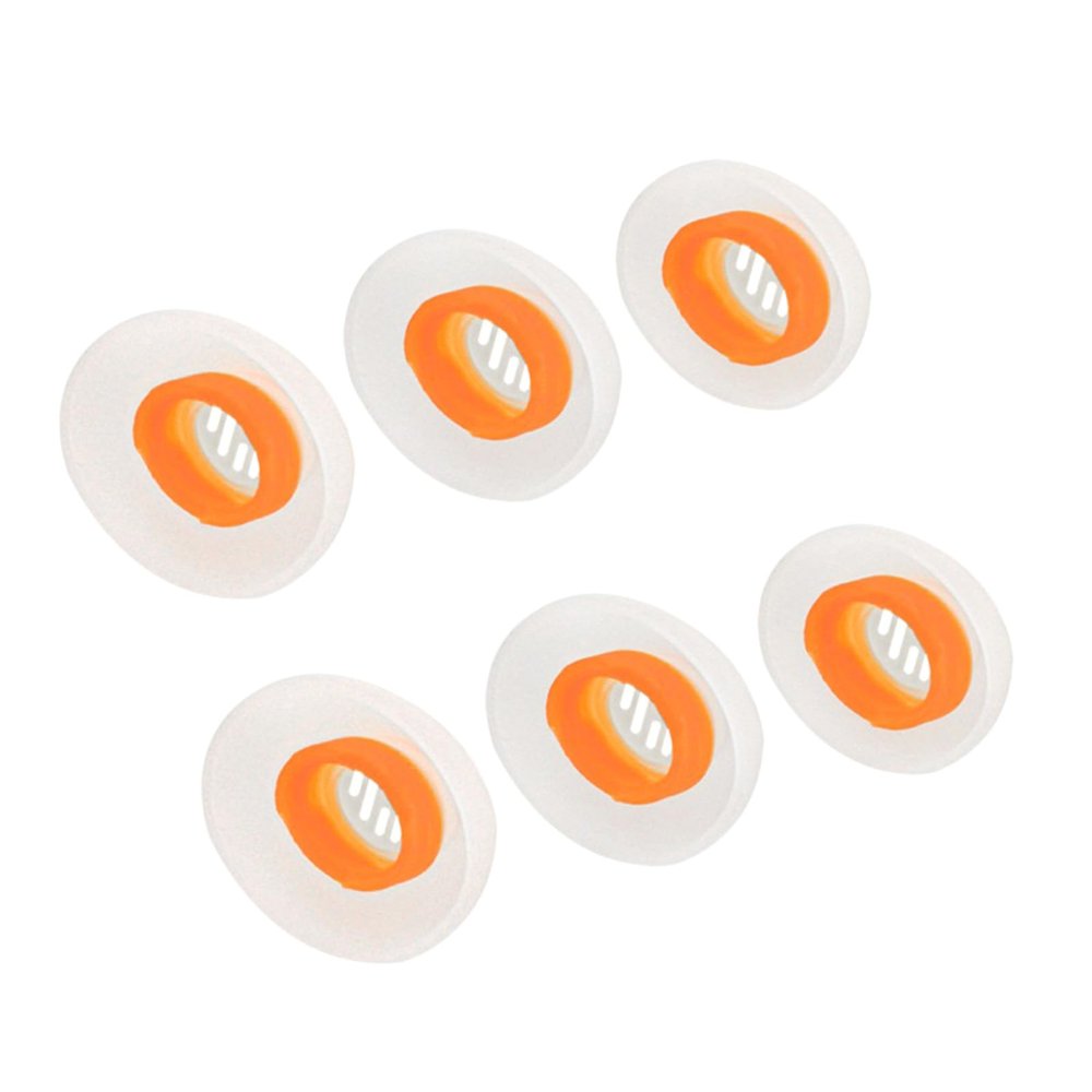 1Set Silicone Earbuds Tips Earplugs Set for Buds Air Headphones Eartips Noise Isolation Silicone Earbuds Cover