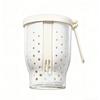 Portable Fruit Cup with Drainage Lid & Foldable Handle view 1