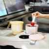 Portable Fruit Cup with Drainage Lid & Foldable Handle view 2