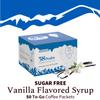 58Peaks Sugar-Free Vanilla Coffee Syrup Packets for Travel & On-the-Go Coffee | TSA-Approved Single Serve Flavor Packets | No Mess Alternative | 50 Count view 3