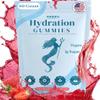 Electrolyte Gummies for Hydration | Convenient On-The-Go Hydration Gummies for Dehydration, 325mg Ancient Sea Salt, Berry Watermelon Electrolyte Chews, Magnesium Glycinate | Vegan, Low Sugar, 60 Count view 1