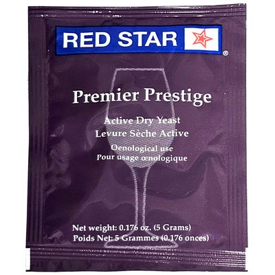Red Star Premier Prestige Wine Yeast 5g (1 PACK)