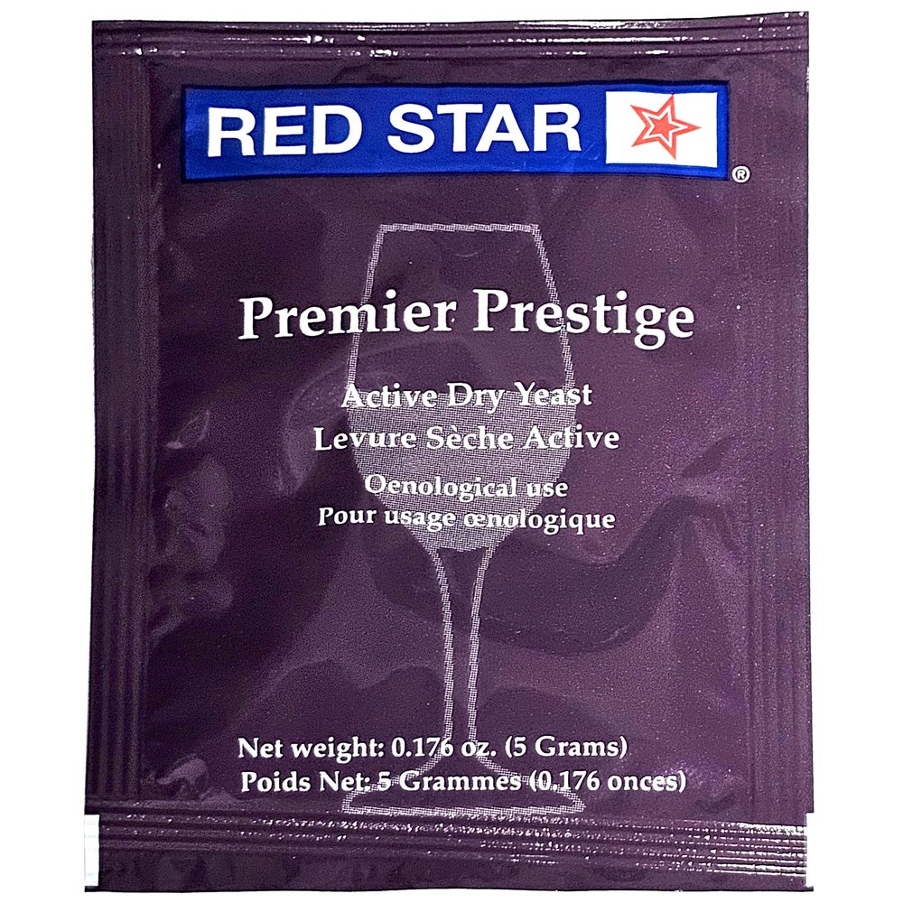 Red Star Premier Prestige Wine Yeast 5g (1 PACK)