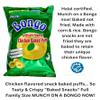FIJI Puffs Snack - Bongo Chicken (3 Pack x 156g) Crunchy Chicken Flavored Puffy Snacks From FIJI view 3
