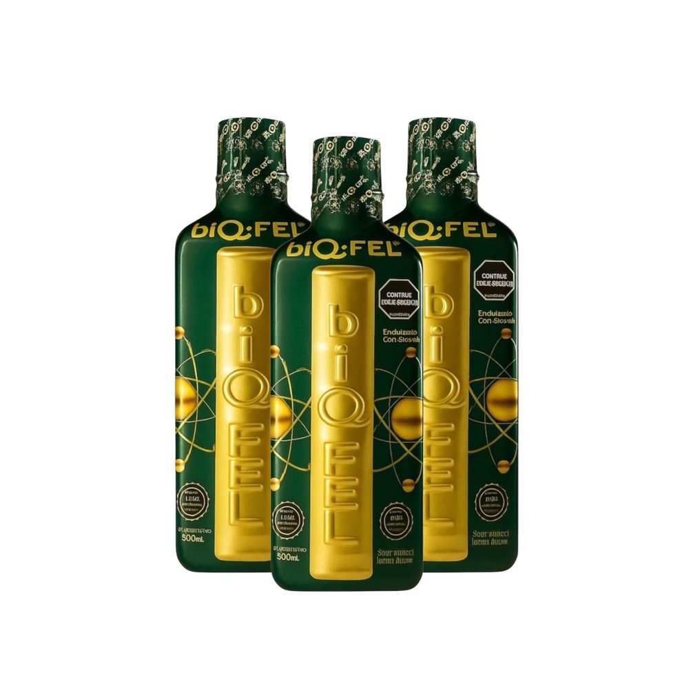 BiQFEL Daily Multivitamic for Men and Women Liquid Natural Extracts Energy Focus 500ml
