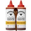 Candy Freezer Kinders Honey Mustard Dipping Sauce 15.4 oz Bottle (Pack of 2) Premium Quality Sweet and Tangy Sauce for Chicken, Sandwiches, and Dipping with Wooden Spoon (Honey Mustard) Wooden Spoon view 1