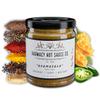 Avamasala - Curry Mustard Pepper Sauce by Harmacy Hot Sauce, 9oz, Small-Batch Gourmet Spicy Mustard Sauce with Curry Spices for Dips, Sandwiches & Marinades, Vegan, Gluten-Free, Nut-Free view 1