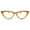 Incredible Bargains The Valentina Reading Glasses, Stylish Cat Eye Readers with Spring Hinges + 2.75 Marble view 1