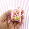 C.L.W. Holiday, Acid Green with Pink Hearts and Snowflakes Sprinkle Mix, Polymer Clay Fake Sprinkles, Decoden Funfetti Jimmies rdnqu (Bag: 30 Grams) view 3