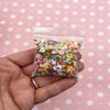I'm The Easter Bunny, Honey Mix with 1 Resin Bunny cabochons, Polymer Clay Fake Sprinkles, Valentines Decoden Funfetti Jimmies rdnqu (Container: Approx. 8 Grams) view 3
