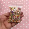 I'm The Easter Bunny, Honey Mix with 1 Resin Bunny cabochons, Polymer Clay Fake Sprinkles, Valentines Decoden Funfetti Jimmies rdnqu (Container: Approx. 8 Grams) view 4