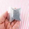 Non Edible Metallic Silver Tone Glass Nonpareil Sprinkles, 2mm, Decoden Funfetti Jimmies, Faux Caviar Beads rdnqu (Bag: 30 Grams) view 4