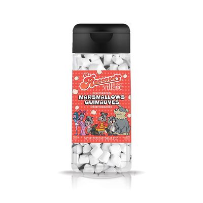 Gourmet Du Village Raccoons Marshmallows, 2-inch Wide