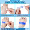 180Pcs Kids Bandages Bulk, Children's Colorful Flexible Adhesive Bandages 10 Colors Neon Waterproof Breathable Strip Protect Cuts and Scrapes for Children Toddlers, 2.83'' x 0.75'' view 4