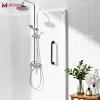 16 Inch Anti Slip Grab Bar for Shower, 2 Pack Munzong Oil Rubbed Black Bathroom Grab Bar, Knurled Handicap Balance Bar,Safety Hand Rail Support Elderly Senior view 2