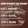 THE VEGAN Plant Based Protein Powder (Chocolate) | 2.2lb Vegan Protein | Non-GMO Soy Protein Isolate with Probiotics | Dairy-Free | Vegan-Friendly | Low Cholesterol | 25 Serving view 3