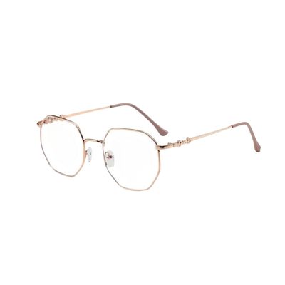 2-in-1 Blue Light & UV Protection Glasses for Men & Women, Non-Prescription Photochromic Glasses for Game & Read (Pink, Non-Photochromic)