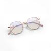 2-in-1 Blue Light & UV Protection Glasses for Men & Women, Non-Prescription Photochromic Glasses for Game & Read (Pink, Non-Photochromic) view 2