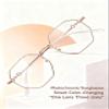 2-in-1 Blue Light & UV Protection Glasses for Men & Women, Non-Prescription Photochromic Glasses for Game & Read (Pink, Non-Photochromic) view 3