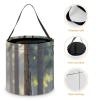 Sika Deer Candy Bucket, Reusable Halloween Trick Or Treat Bags with Handle, Portable Candy Bag for Christmas, Party & Holiday Gift view 4