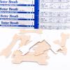 100PCS Nasal Strips Right Way for Reduce Snoring, Anti Snoring Patches Improve Better Sleeping, Easier Better Breathing Nose Patch Extra Strength Supports (Large Size (66mm*19mm)) view 1