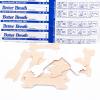 100PCS Nasal Strips Right Way for Reduce Snoring, Anti Snoring Patches Improve Better Sleeping, Easier Better Breathing Nose Patch Extra Strength Supports (Large Size (66mm*19mm)) view 3