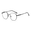 2-in-1 Blue Light & UV Protection Glasses for Men & Women, Non-Prescription Photochromic Glasses for Game & Read (Black, Non-Photochromic) view 1