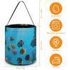 Halloween Trick Or Treat Baskets - Underwater Coral Arch Candy Bucket Tote Bag with Handle for Party Favors view 2