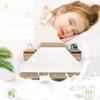Premium 2In Natural Latex Mattress Topper, Medium Firm with Organic Cotton CoverHelp Relief Shoulder & Back Pain,2in,43x75 view 4