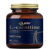 LIIFE L-Carnitine with Folic Acid (Vitamin B9) and Vitamin C,500 mg, 60 Capsules,Supports Healthy Fetal Development, Cardiovascular Function* - Metabolism & Reproductive Health Support* view 1