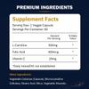 LIIFE L-Carnitine with Folic Acid (Vitamin B9) and Vitamin C,500 mg, 60 Capsules,Supports Healthy Fetal Development, Cardiovascular Function* - Metabolism & Reproductive Health Support* view 2