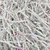 2LB Silver Crinkle Cut Paper Shred Filler, Paper Shreds for Basket Fillers, Birthday, Gift Wrapping, Anniversary, Wedding, Graduation, Thanksgiving, Christmas Gift Decor Party Filler view 1