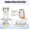 MLYYYDSS Professional Body Composition Analyzer,Body Fat Scale, Body Composition Analyzer, Body Fat Detection Equipment, Professional-Grade Analyzer, Muscle Detection and Analysis White view 4