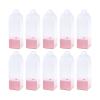 10X Clear Flower Gift Boxes with Handles for Single Rose, 3.15x3.15x11.02 Inch PVC Transparent Packaging Boxes for Florist Retail Shop Wedding Anniversary Party Favor- view 1