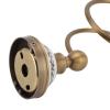 DouWen MO Brass Hair Dryer Holder, Antique Retro Hairdryer Hanging Rack, Space Saving Bath Storage Accessories with Expansion Screws, for Wall, Bathroom, Barber Stores, view 3