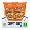 Salutem Vita Chicken Cheese Rice Chimichangas, Frozen Mexican Food Gift Set, 54 oz Pack of 2 view 1