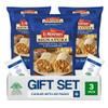 Salutem Vita Shredded Steak Cheese Rice Burritos, Frozen Meal Gift Set, 57,6 oz Pack of 3 view 1