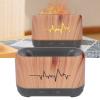200ml Diffuser Humidifier with Hollow Lamp, USB Powered Humidifier for Bedroom, Aromatherapy Diffuser with LED Effect, Silent view 2