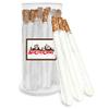 All City Candy Hand-Dipped White Chocolate Covered Pretzel Rods Holiday ready Sweet & Salty Treats, Individually Wrapped,12-Piece Gift Tube, Perfect for Seasonal Celebrations, Weddings, Winter themed parties view 1