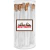 All City Candy Hand-Dipped White Chocolate Covered Pretzel Rods Holiday ready Sweet & Salty Treats, Individually Wrapped,12-Piece Gift Tube, Perfect for Seasonal Celebrations, Weddings, Winter themed parties view 2