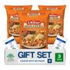 Salutem Vita Chicken Cheese Rice Chimichangas, Frozen Mexican Food Gift Set, 54 oz Pack of 3 view 1