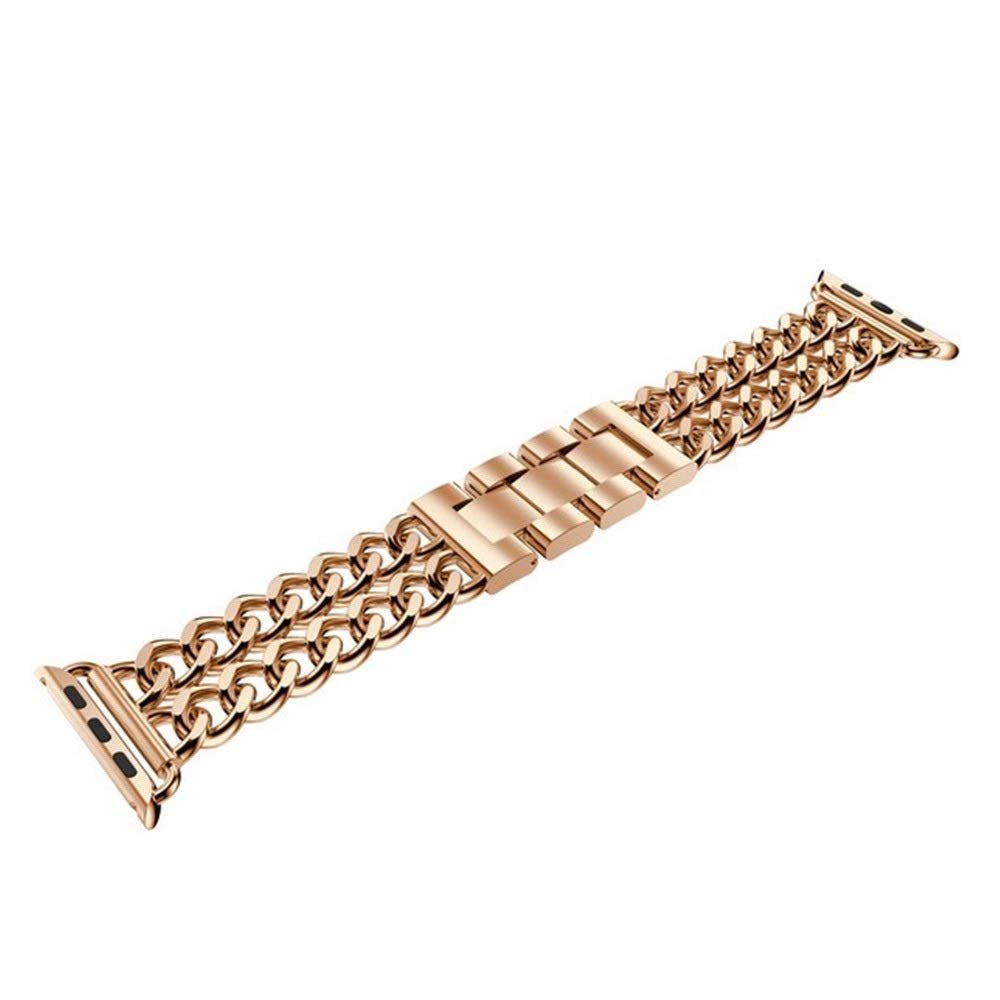 Stainless steel strap Men's sports Wristband 38/42/40/44mm Denim Chain Men Women