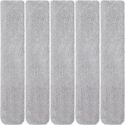 2026 New Retractable Gap dust Cleaning Artifact,with 3 Microfiber Dusting Cloths,Extendable Washable Duster,Removable Head Reusable for Hard-to-Reach Areas Home Kitchen Car (5-Duster Cloths)