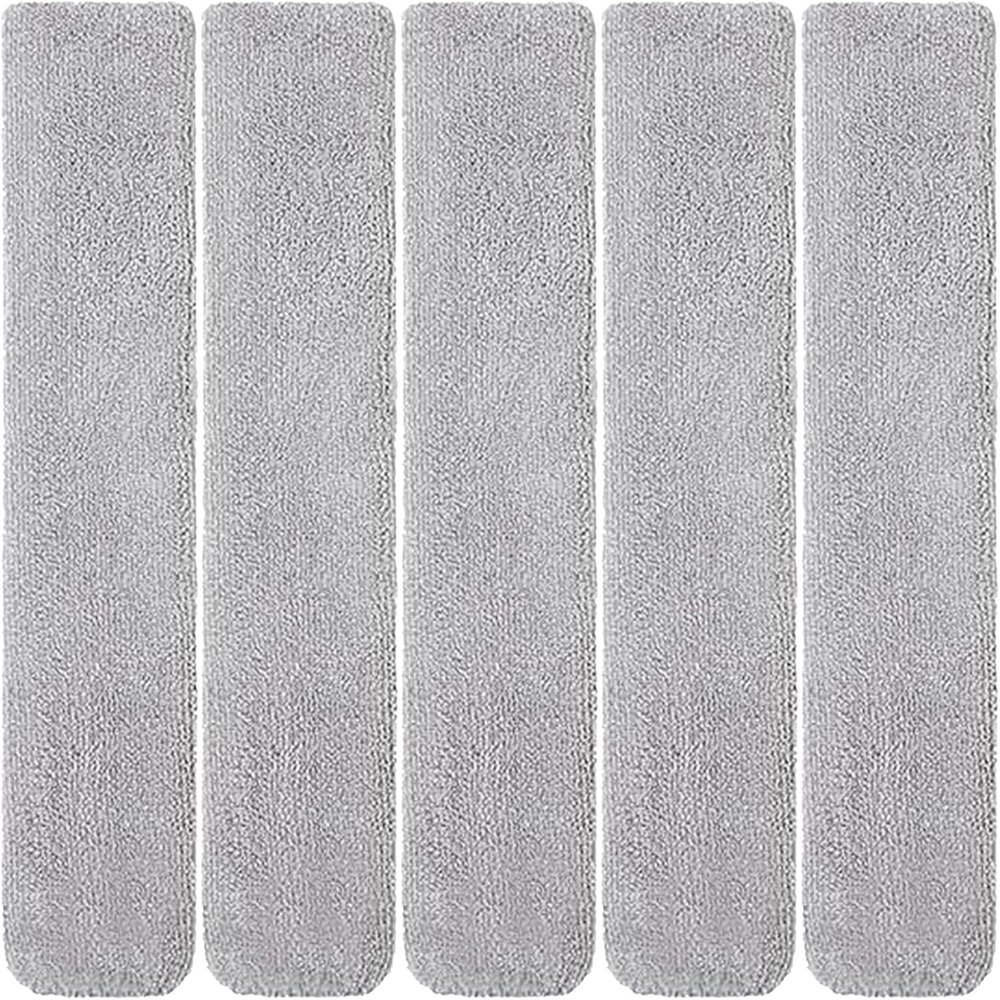 2026 New Retractable Gap dust Cleaning Artifact,with 3 Microfiber Dusting Cloths,Extendable Washable Duster,Removable Head Reusable for Hard-to-Reach Areas Home Kitchen Car (5-Duster Cloths)